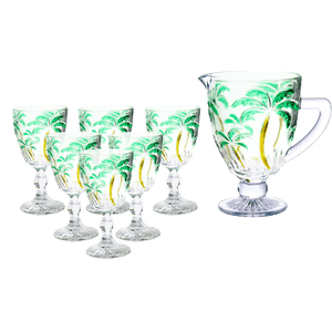 JOGO PALM TREE 7PÇ TAÇA 320ML