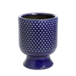 CACHEPOT TAÇA AZUL
