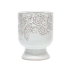 CACHEPOT TAÇA RELEVO
