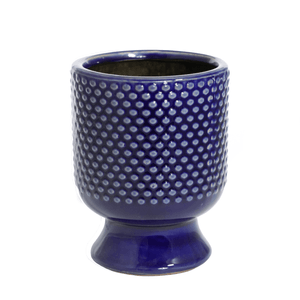 CACHEPOT TAÇA AZUL