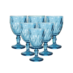 JOGO C/6 TAÇAS DIAMANTE 340ml