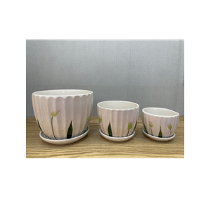 Vaso de Cerâmica Botão 1 Unidade