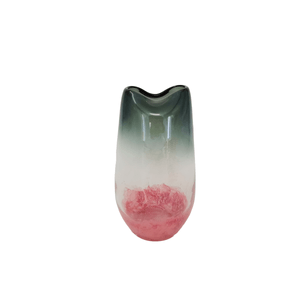 Vaso Cinza/rosa