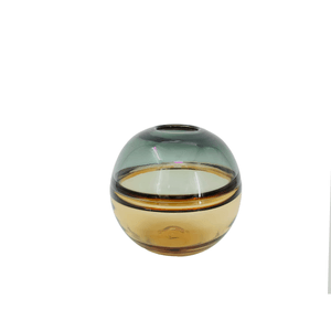 Vaso Cinza/âmbar