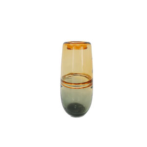 Vaso Âmbar/Cinza