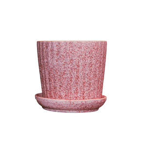 Vaso de Cerâmica 10X10CM Prato